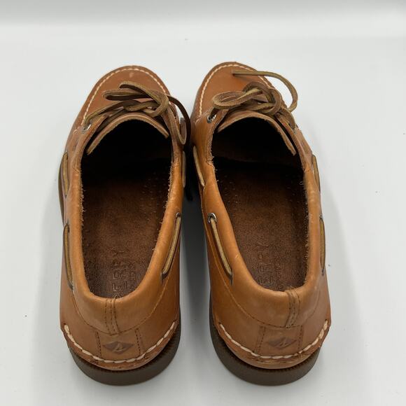 Sperry  Sahara Top-Sider Authentic Original 2-Eye Boat Shoe Brown Men Size 11 M main image 4